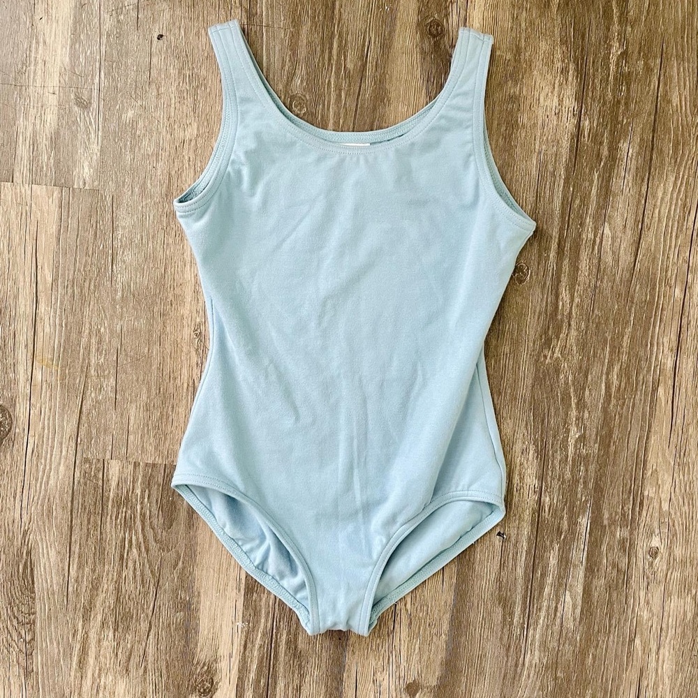 Capezio Childrens Light Blue Dance Leotard